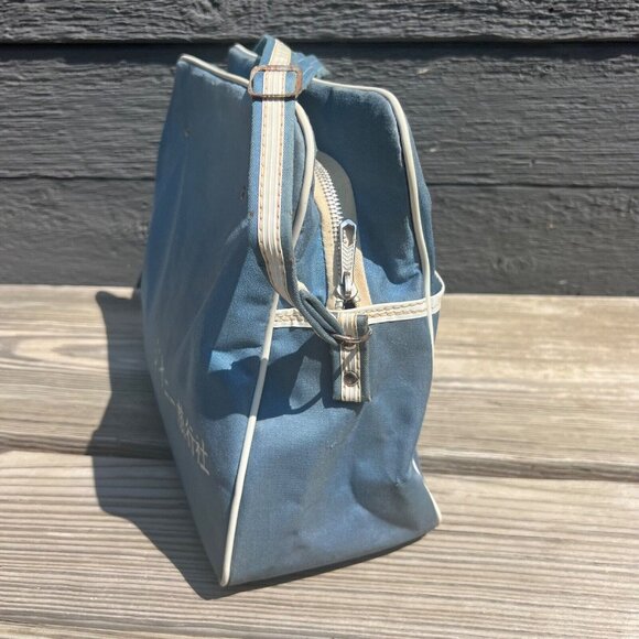 Vintage 1970's  Johnny Tours Flight Attendant Okinawa Shoulder Bag Carry-On - Picture 3 of 16